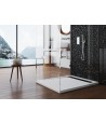 DUSCHWANNE RECHTECK 110x90 WEST NEW SCHWARZ Acryl Ablaufgarnitur GRATIS !