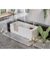 Seniorenbadewanne 170x75 LINKS VOVO mit Tür Ablaufgarnitur VIEGA GRATIS !