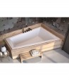 ECKBADEWANNE 180x125 RECHTS INTIMAS DUO SLIM Ablaufgarnitur + Füße GRATIS !