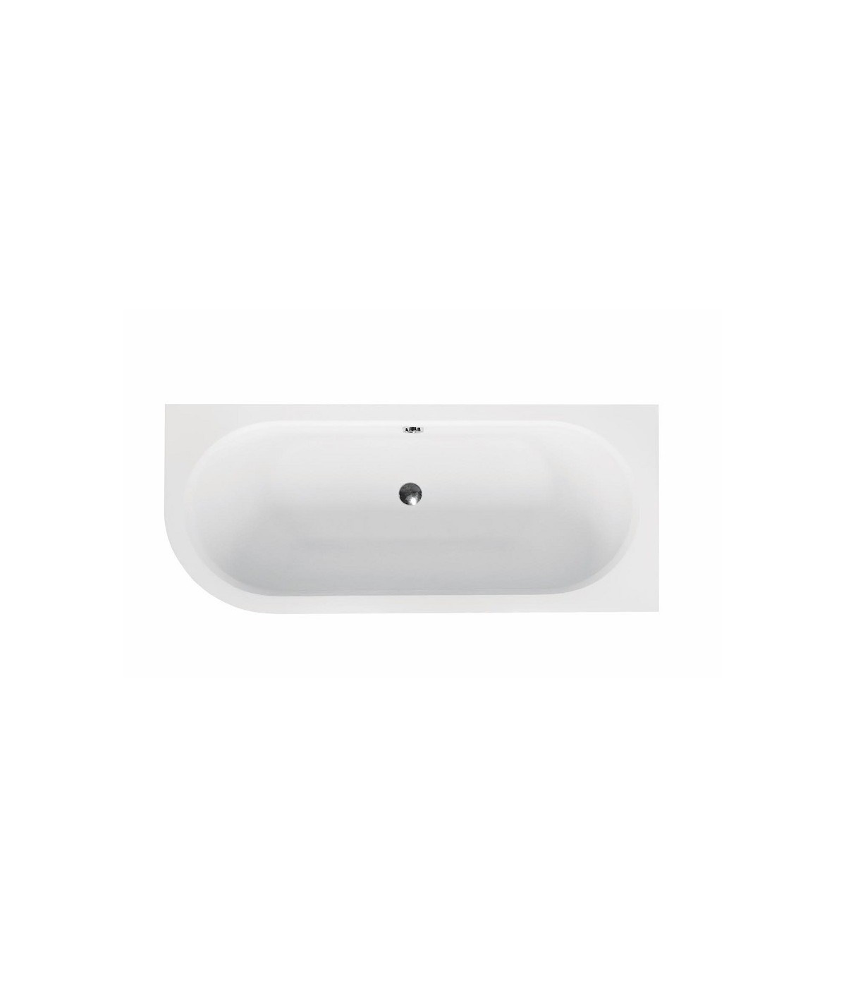 ECKBADEWANNE SLIM 170x75 RECHTS AVITA Ablaufgarnitur + Füße GRATIS !
