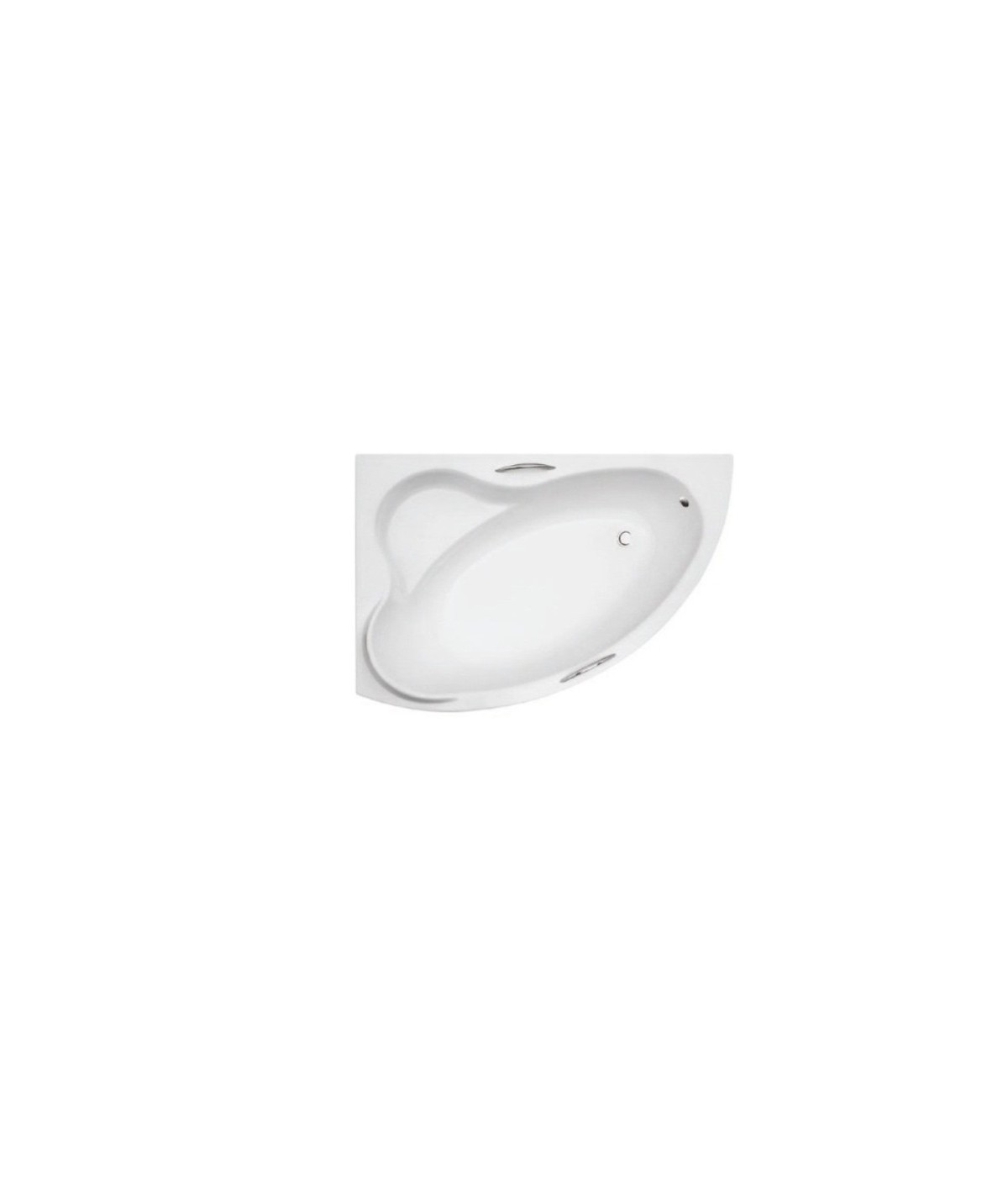 ECKBADEWANNE 160x100 LINKS ADA Ablaufgarnitur + Füße GRATIS