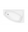ECKBADEWANNE 160x100 RECHTS RIMAX Ablaufgarnitur + Füße GRATIS !