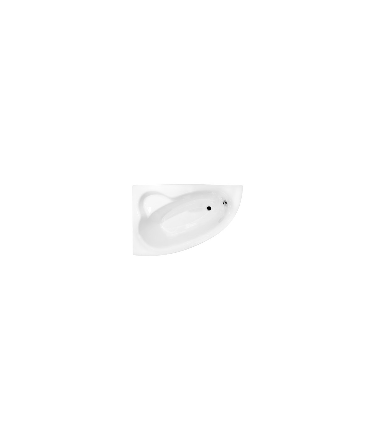 ECKBADEWANNE PREMIUM 150X100 LINKS NATALIA KOPFSTÜTZE HANDGRIFFE Ablaufgarnitur + Füße GRATIS !