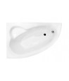 ECKBADEWANNE PREMIUM 150X100 LINKS NATALIA KOPFSTÜTZE HANDGRIFFE Ablaufgarnitur + Füße GRATIS !