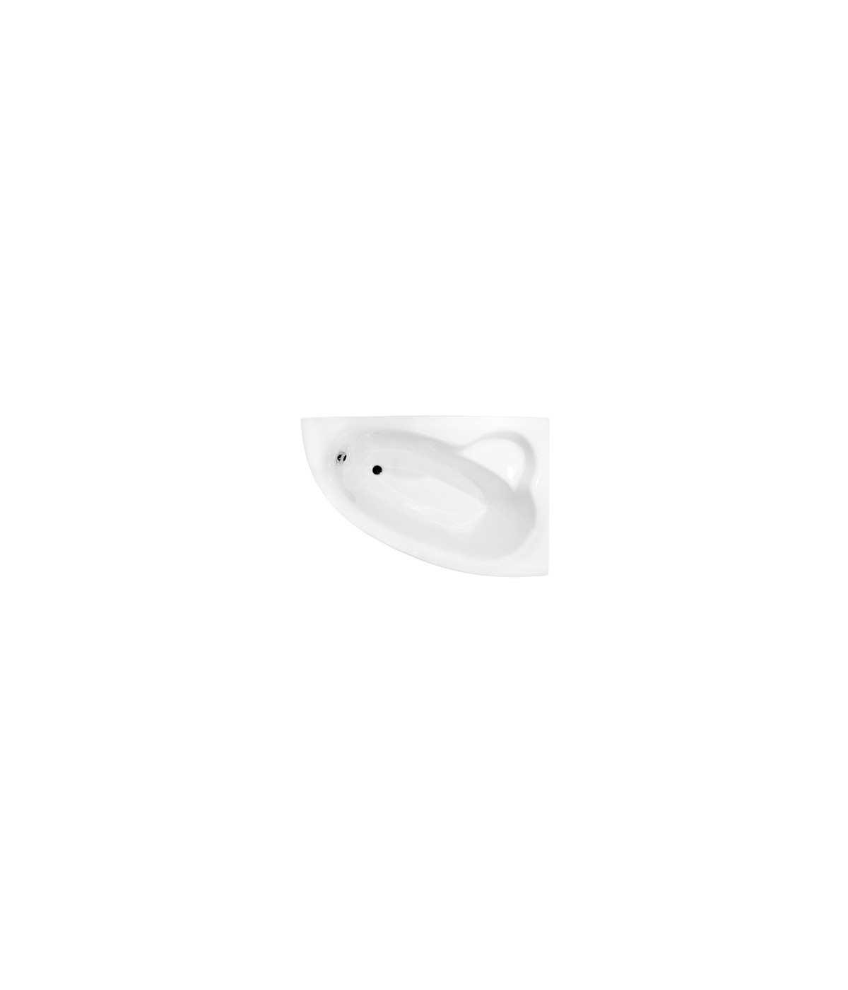 ECKBADEWANNE PREMIUM 150X100 RECHTS NATALIA KOPFSTÜTZE HANDGRIFFE Ablaufgarnitur + Füße GRATIS !