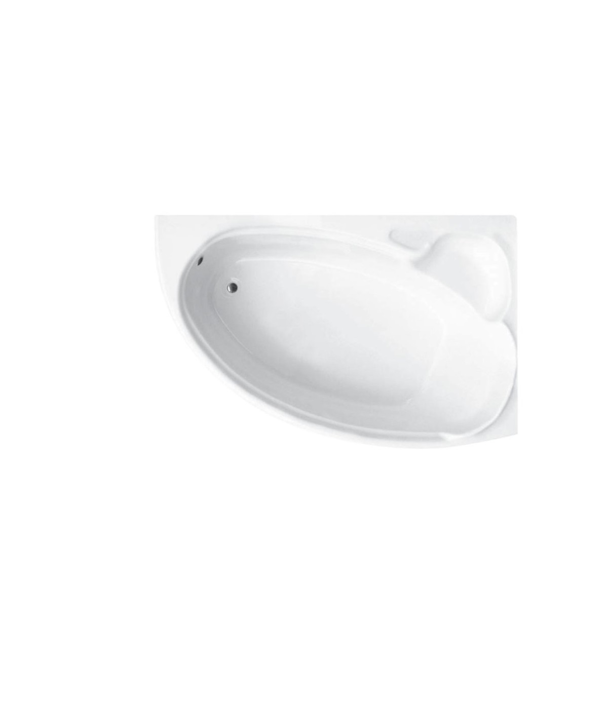 ECKBADEWANNE 170x110 RECHTS FINEZJA Ablaufgarnitur + Füße GRATIS !