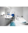 ECKBADEWANNE 140x95 LINKS FINEZJA Ablaufgarnitur + Füße GRATIS !