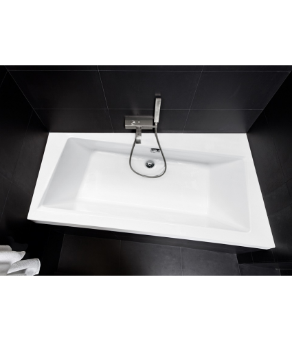 ECKBADEWANNE 170x110 RECHTS INFINITYZ Ablaufgarnitur + Füße GRATIS !