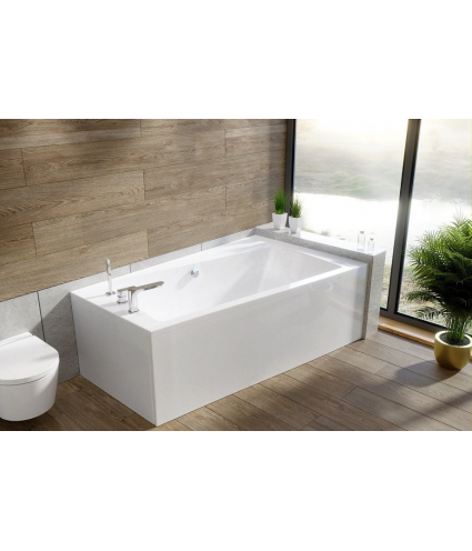 ECKBADEWANNE 150x90 RECHTS INFINITYZ Ablaufgarnitur + Füße GRATIS !