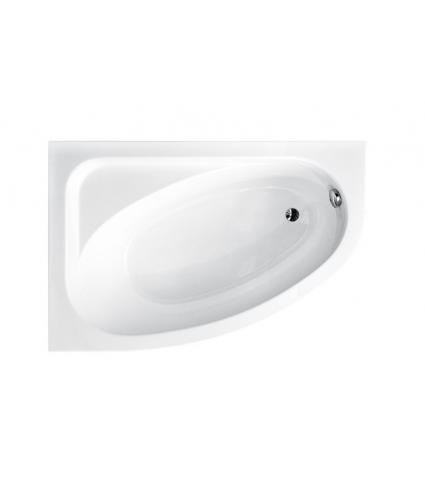 ECKBADEWANNE 140x80 LINKS CORNEA Ablaufgarnitur + Füße GRATIS !