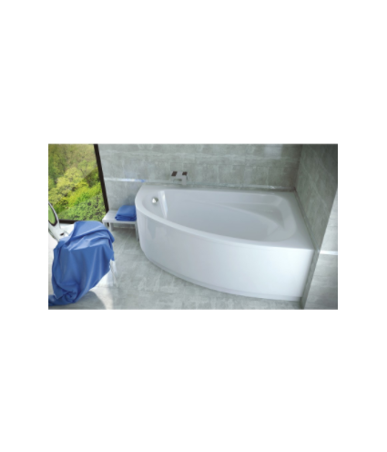 ECKBADEWANNE 140x80 RECHTS CORNEA Ablaufgarnitur + Füße GRATIS !