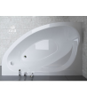 ECKBADEWANNE 160x100 LINKS MAREA Ablaufgarnitur + Füße GRATIS !