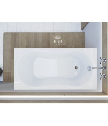 RECHTECK BADEWANNE 140x70 GRACJA Ablaufgarnitur + Füße GRATIS !