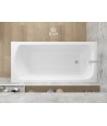 RECHTECK BADEWANNE 140x70 CLASSIC Ablaufgarnitur + Füße GRATIS !