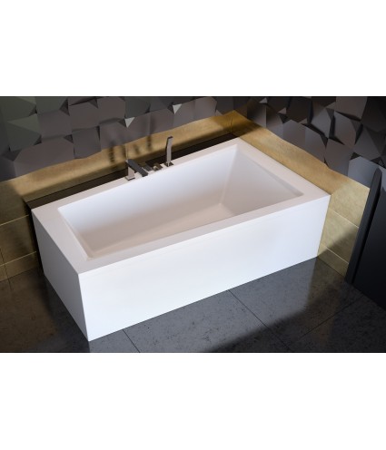 ECKBADEWANNE 150x85 RECHTS INTIMAS Ablaufgarnitur + Füße GRATIS !