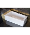 ECKBADEWANNE 160x90 RECHTS INTIMAS Ablaufgarnitur + Füße GRATIS !