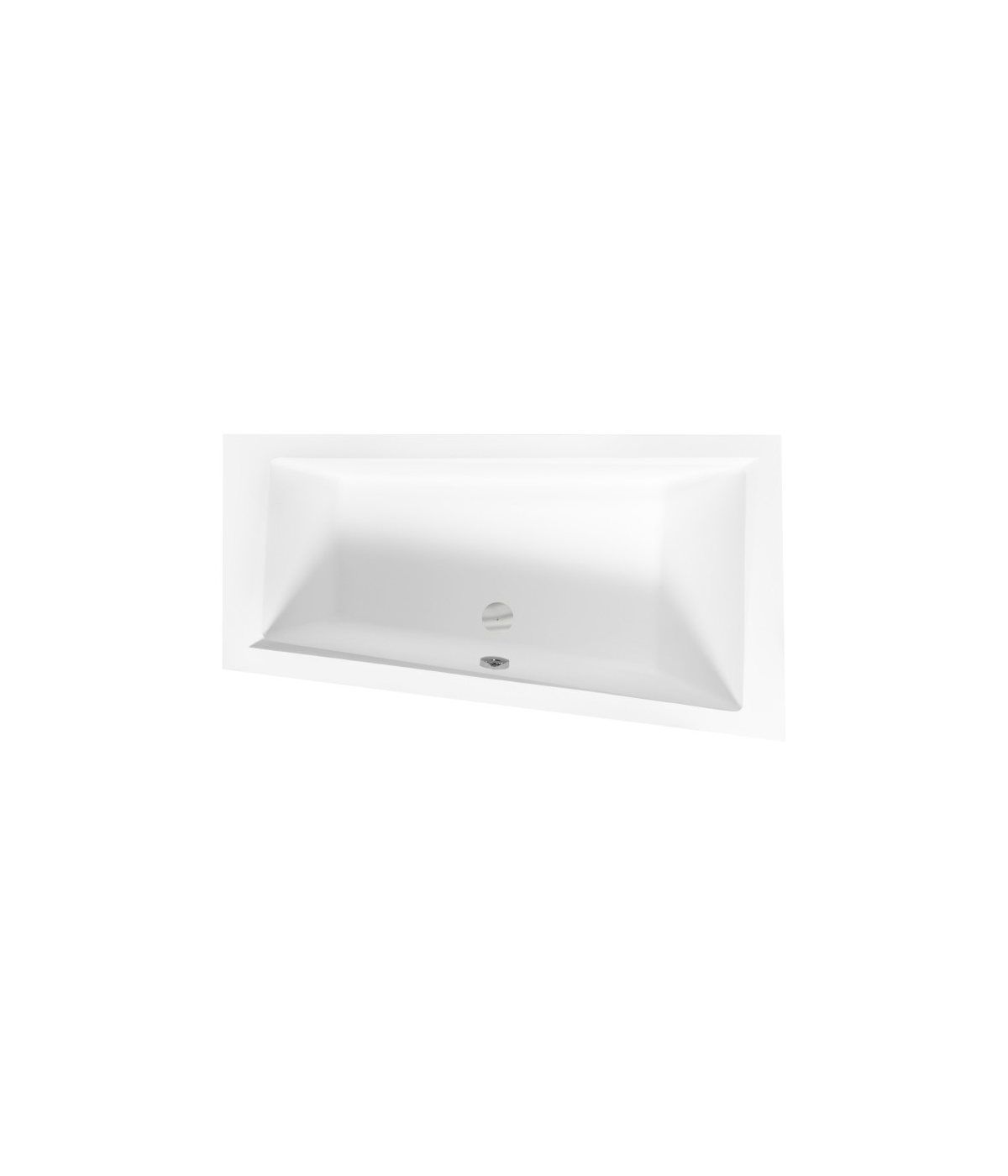 ECKBADEWANNE 160x90 RECHTS INTIMAS Ablaufgarnitur + Füße GRATIS !