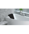 Kopfstütze für Badewanne Schwarz