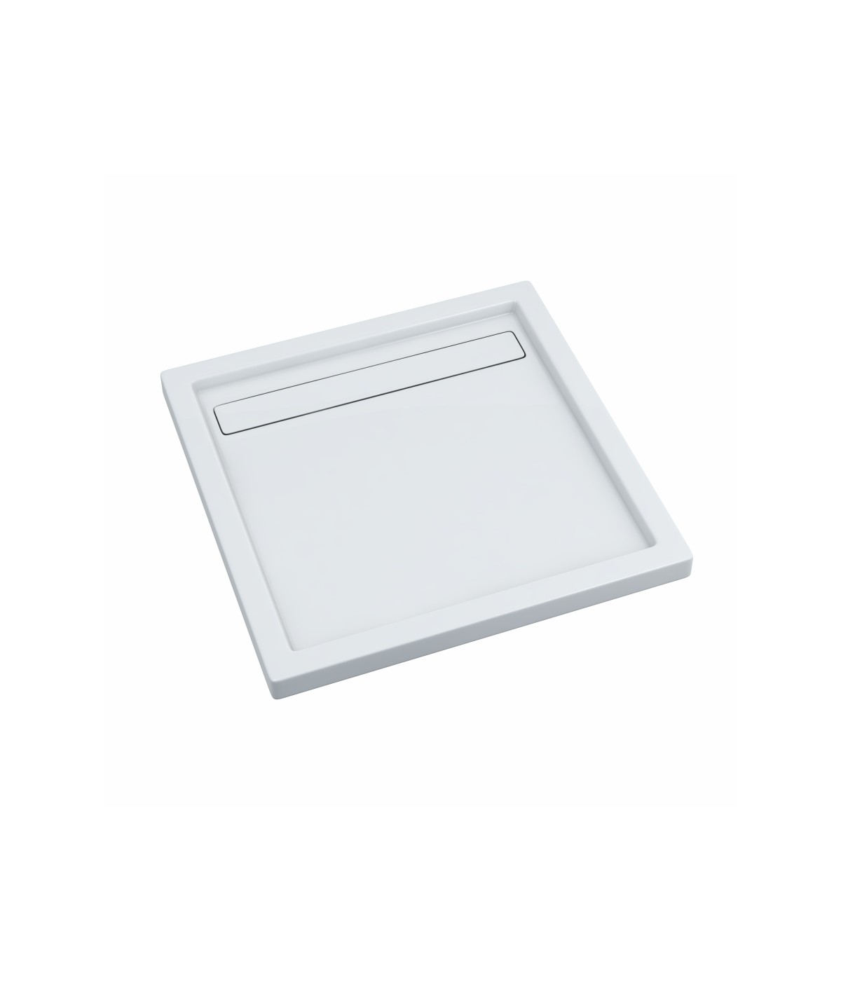 DUSCHWANNE QUADRATISCH 90x90X6,5cm CAMPARO Ablaufgarnitur GRATIS !