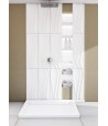 DUSCHWANNE QUADRATISCH 90x90X6,5cm CAMPARO Ablaufgarnitur GRATIS !
