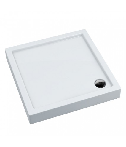 DUSCHWANNE QUADRATISCH 80x80x14cm COMPETIA Ablaufgarnitur GRATIS !