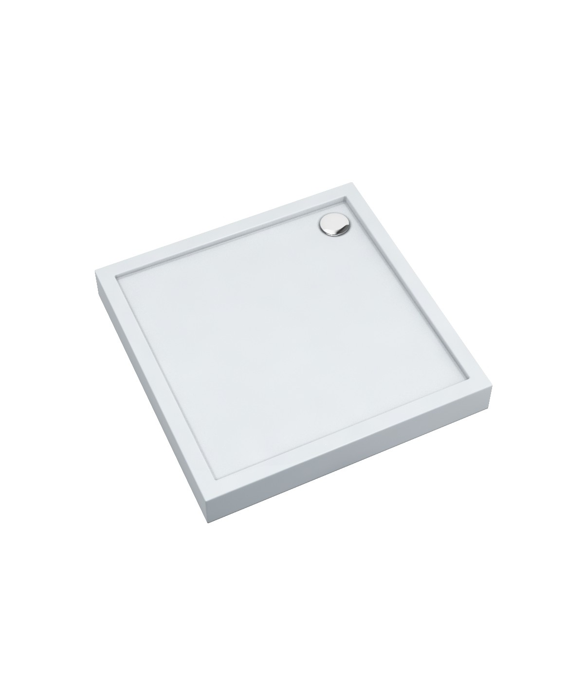 DUSCHWANNE QUADRATISCH 80x80x12cm COMPETIA NEW Ablaufgarnitur GRATIS !