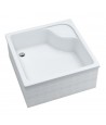 DUSCHWANNE QUADRATISCH 90x90 DANTE Ablaufgarnitur GRATIS !