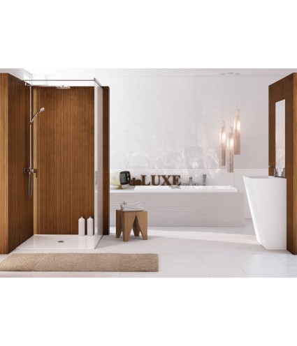 DUSCHWANNE QUADRATISCH 90x90 DE LUXE Ablaufgarnitur GRATIS!