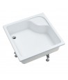 DUSCHWANNE QUADRATISCH 80x80 DORIS Ablaufgarnitur GRATIS !