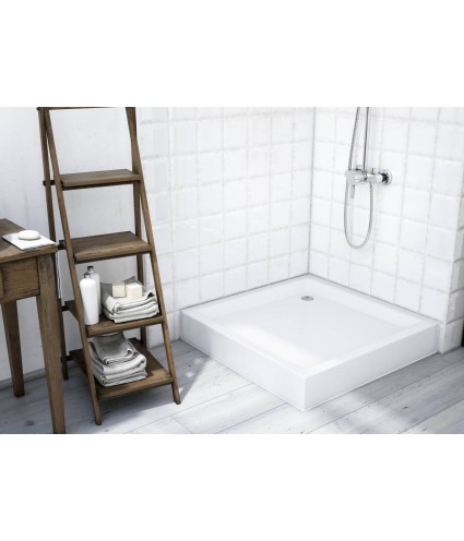 DUSCHWANNE QUADRATISCH 80x80 EKO 2.0 Ablaufgarnitur GRATIS !