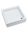 DUSCHWANNE QUADRATISCH 80x80 GRAWELLO Ablaufgarnitur GRATIS !