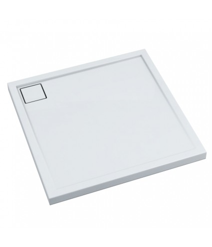 DUSCHWANNE QUADRATISCH 80x80 OMEGAX Ablaufgarnitur GRATIS !