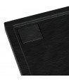DUSCHWANNE QUADRATISCH 90x90 OMEGAX SCHWARZ Ablaufgarnitur GRATIS !