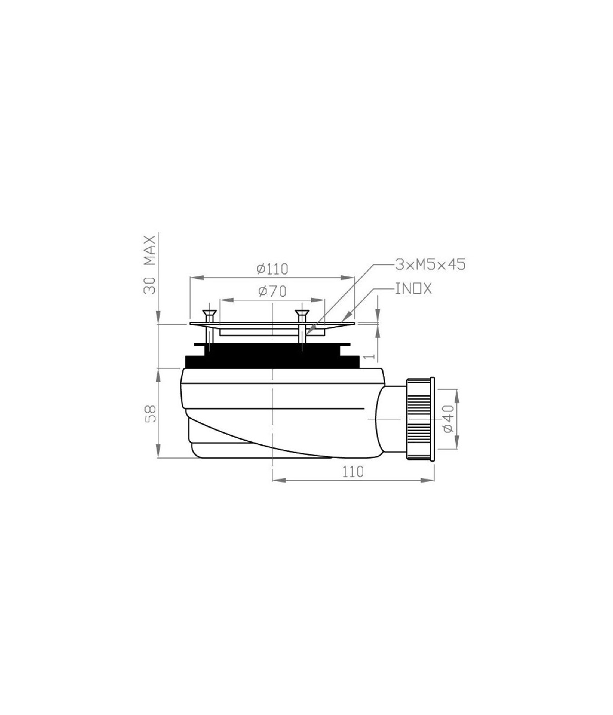 DUSCHWANNE QUADRATISCH 90x90 OMEGAX SCHWARZ Ablaufgarnitur GRATIS !
