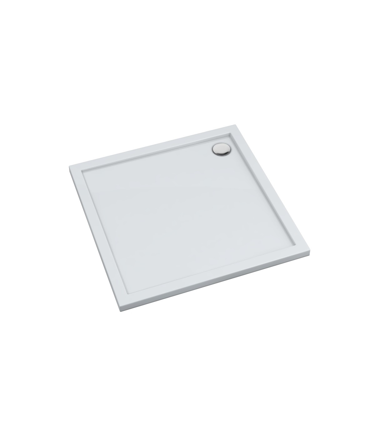 DUSCHWANNE QUADRATISCH 100x100 CASPAR NEW Ablaufgarnitur GRATIS!