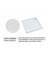 DUSCHWANNE QUADRATISCH 80x80x4,5cm CORRINA NEW Ablaufgarnitur GRATIS !