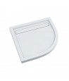 Badewannenabtrennung 3-teilig 120x140 PRIME 3 Glas 5 mm