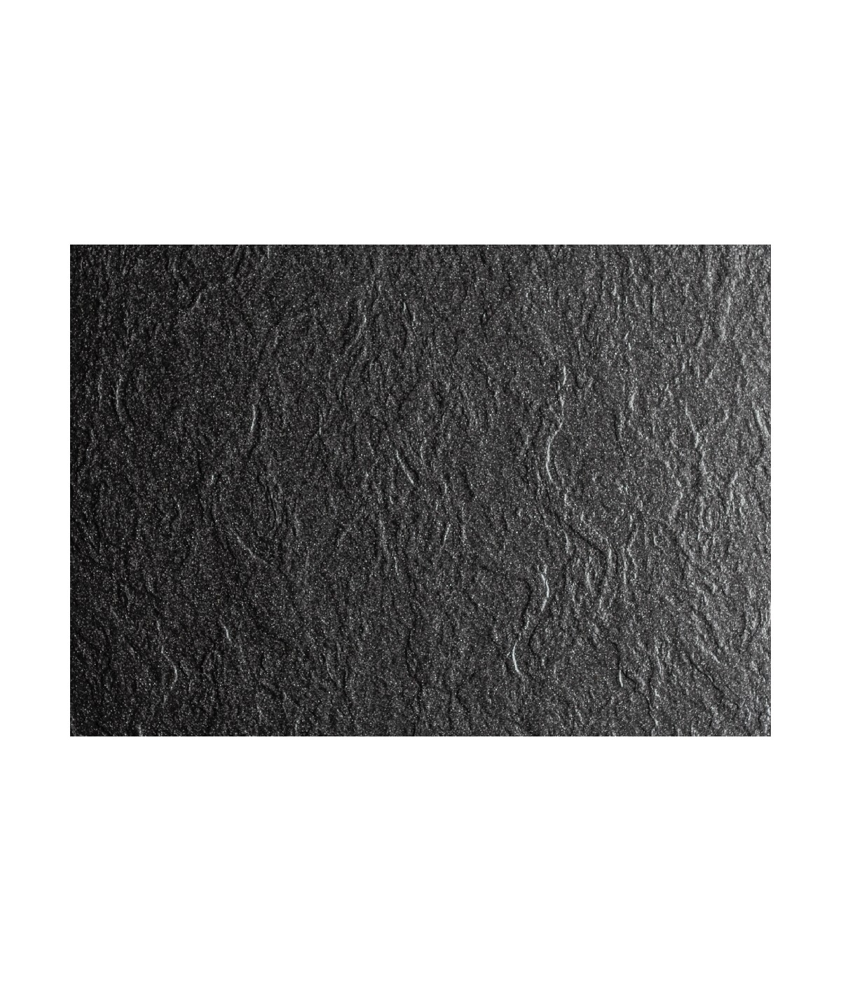 DUSCHWANNE VIERTELKREIS 80x80x4,5 CASPAR NEW SCHWARZ STEIN Ablaufgarnitur GRATIS!