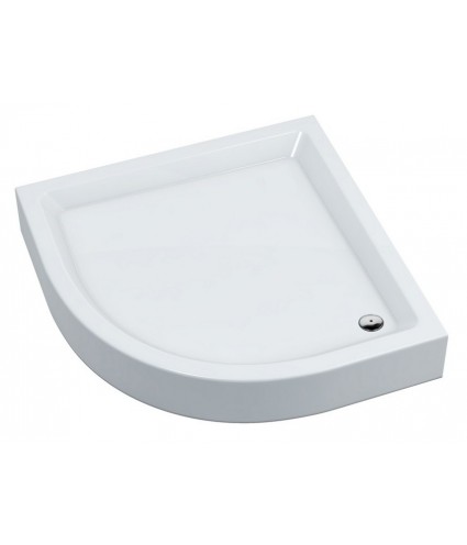 DUSCHWANNE VIERTELKREIS 80x80x16 EKO 2.0 Ablaufgarnitur GRATIS !