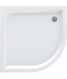 DUSCHWANNE VIERTELKREIS 80x80x16 EKO 2.0 Ablaufgarnitur GRATIS !