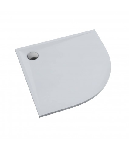 DUSCHWANNE VIERTELKREIS 80x80x3 ETRUSCO Ablaufgarnitur GRATIS !
