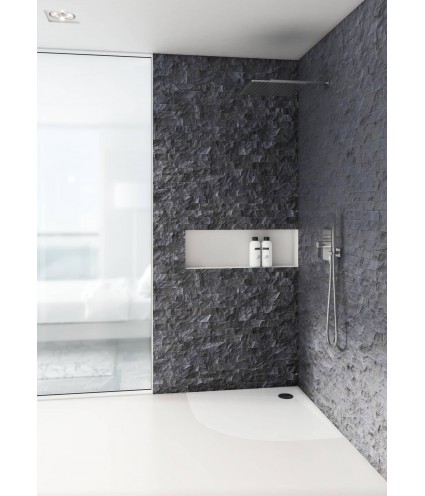 DUSCHWANNE VIERTELKREIS 80x80x3 ETRUSCO Ablaufgarnitur GRATIS !
