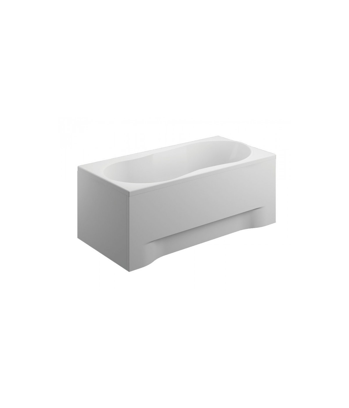 RECHTECK BADEWANNE 180x80 GRACJA Ablaufgarnitur + Füße GRATIS !