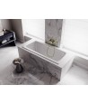 RECHTECK BADEWANNE SLIM 150x70 TALIA Ablaufgarnitur + Füße GRATIS! WAT-150-SL