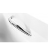 RECHTECK BADEWANNE 120x70 ARIA Ablaufgarnitur + Füße GRATIS!
