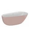 Freistehende Badewanne 160x80 UZO Glänzend Schwarz Ablaufgarnitur GRATIS!