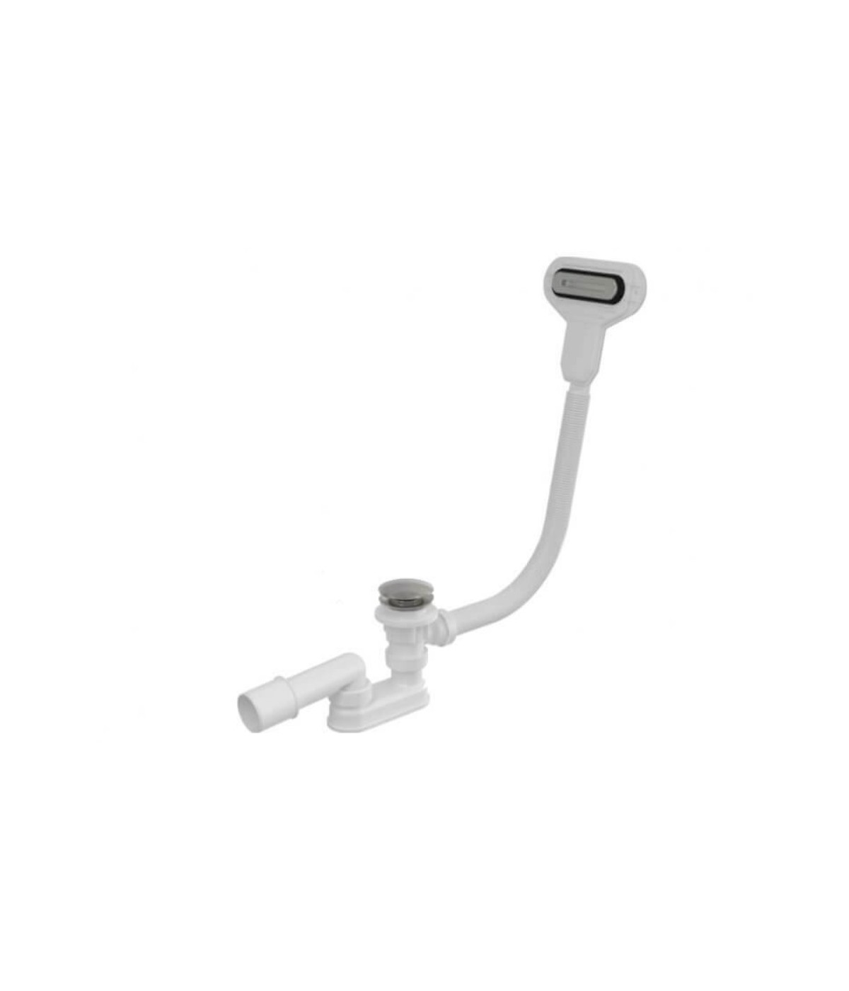Freistehende Badewanne 150x75 AMONA Schwarz Matt Ablaufgarnitur GRATIS!