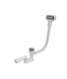 Freistehende Badewanne 150x75 Ida Mineral Composite LED Weiß Ablaufgarnitur GRATIS !