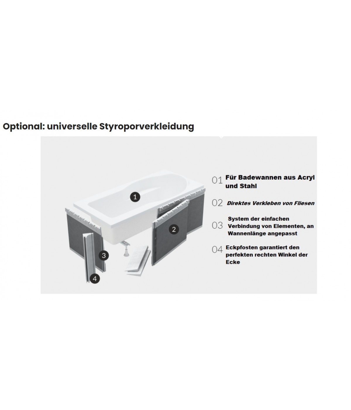 ECKBADEWANNE 160x90 RECHTS INTIMAS Ablaufgarnitur + Füße GRATIS !