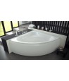 ECKBADEWANNE 130x130 MIAZ Ablaufgarnitur + Füße GRATIS !